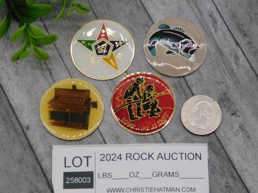 CABOCHON MEDALLIONS - 2