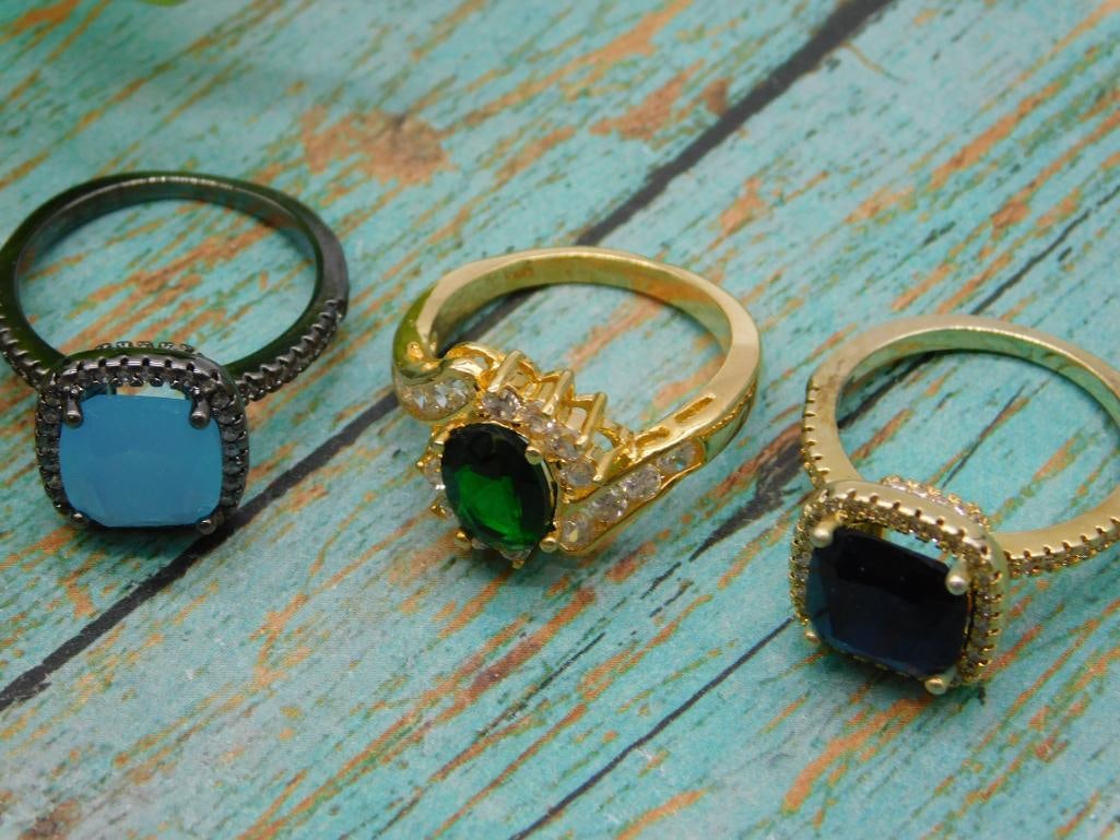 STONE RING ROCK STONE LAPIDARY SPECIMEN - 3