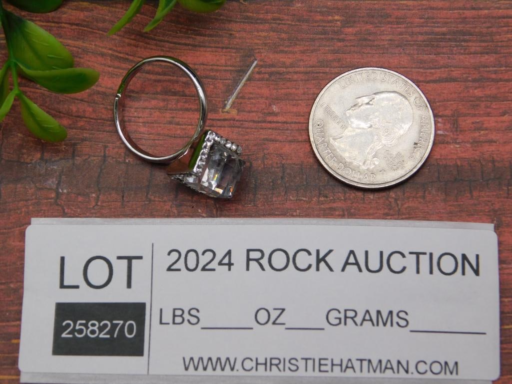 STONE RING ROCK STONE LAPIDARY SPECIMEN - 2