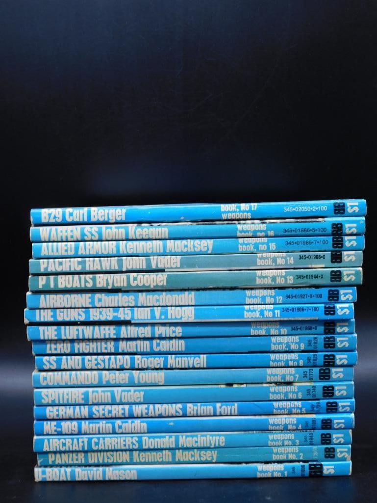 BALLANTINES ILLUSTRATED HISTORY OF THE VIOLENT CENTURY WEAPONS BOOK COMPLETE SERIES: BALLANTINES ILLUSTRATED HISTORY OF THE VIOLENT CENTURY WEAPONS BOOK COMPLETE SERIES