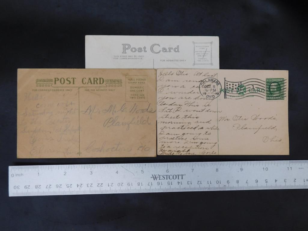 VINTAGE POSTCARDS ANTIQUE EPHEMERA - 2