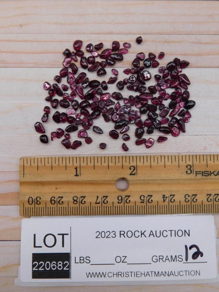 GARNET ROCK STONE LAPIDARY SPECIMEN - 2