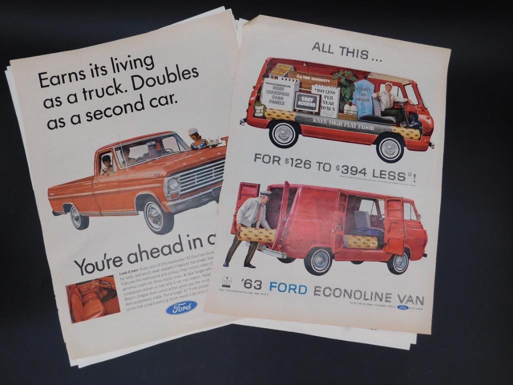 AUTOMOBILIA ADVERTISING INSERTS VINTAGE ANTIQUE AUTOMOBILIA (1 of 5)