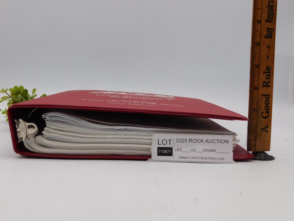 Large Bound Collectors TRACTOR Reference Book - 2