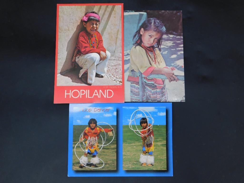 Vintage Native American Indian Postcards Ephemera (1 of 2)