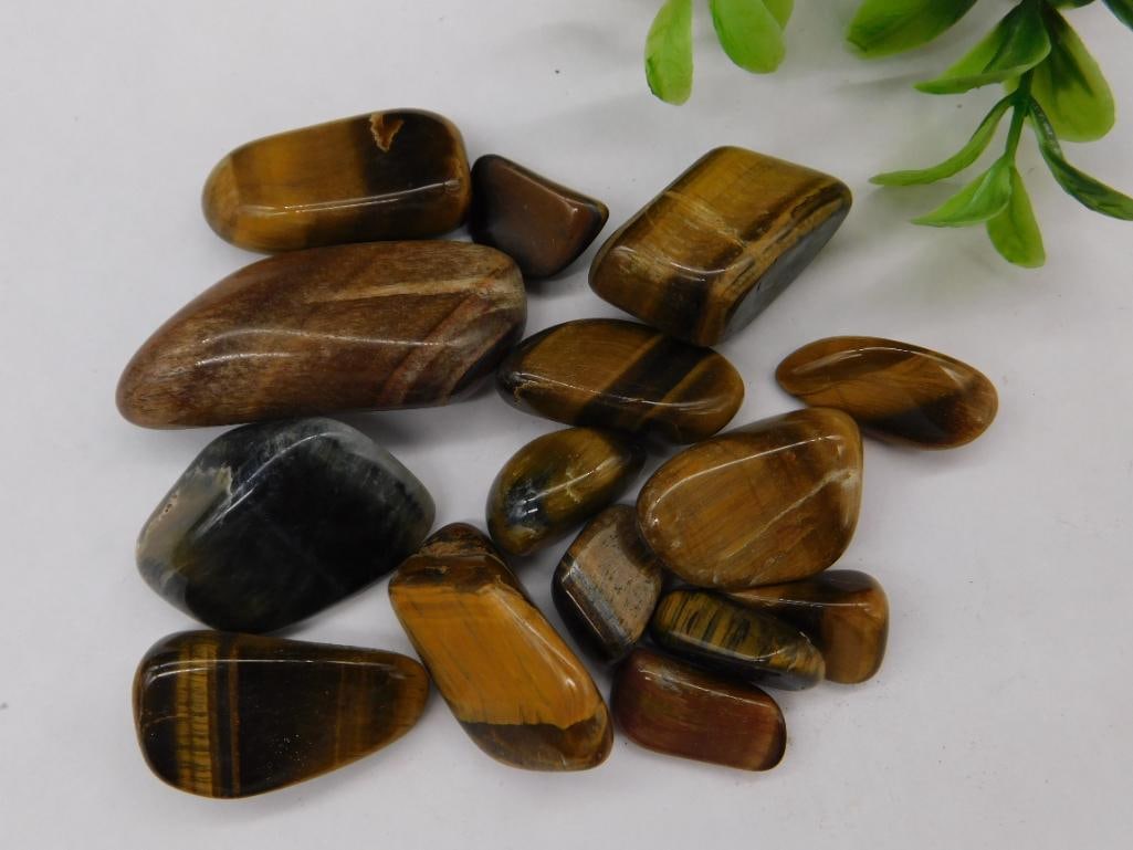 Tiger Eye Rock Stone Lapidary Specimen: Tiger Eye Rock Stone Lapidary Specimen