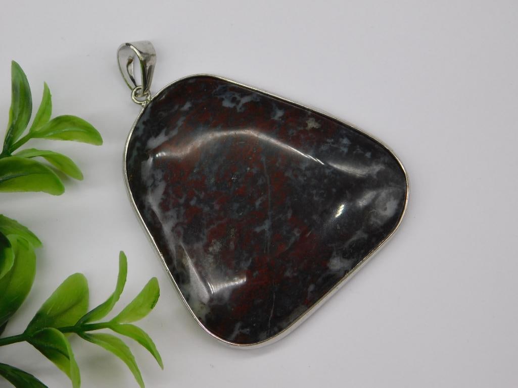 GENUINE STONE PENDANT ROCK STONE LAPIDARY SPECIMEN (1 of 2)