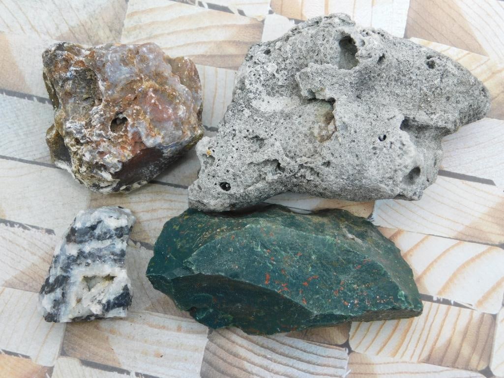 MIXED LOT ROCK STONE LAPIDARY SPECIMEN (1 of 2)