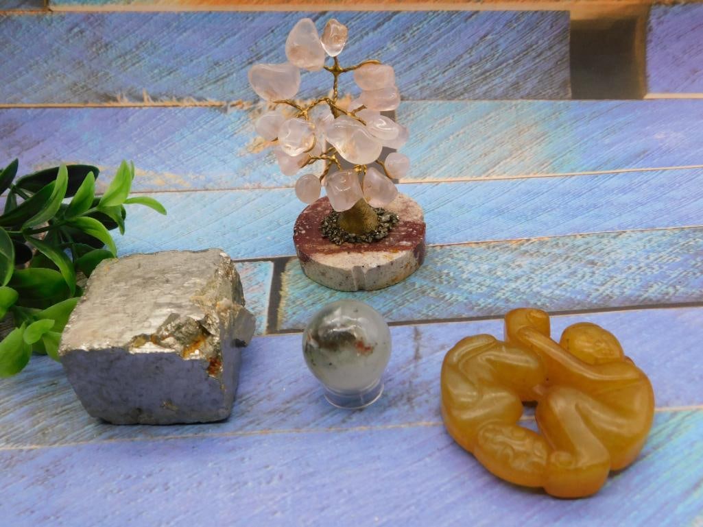 MIXED LOT ROCK STONE LAPIDARY SPECIMEN: MIXED LOT ROCK STONE LAPIDARY SPECIMEN