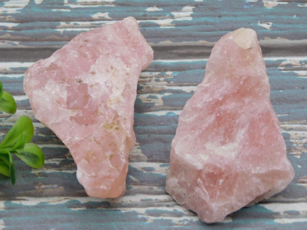 ROSE QUARTZ ROCK STONE LAPIDARY SPECIMEN (1 of 2)