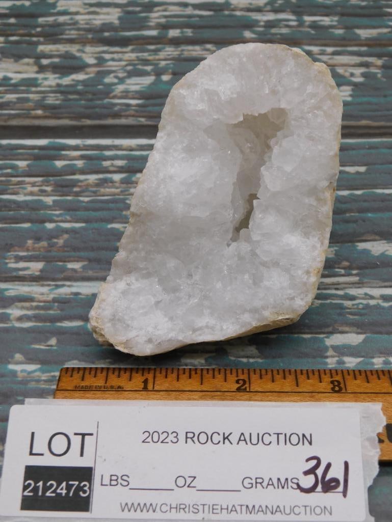 GEODE ROCK STONE LAPIDARY SPECIMEN - 2