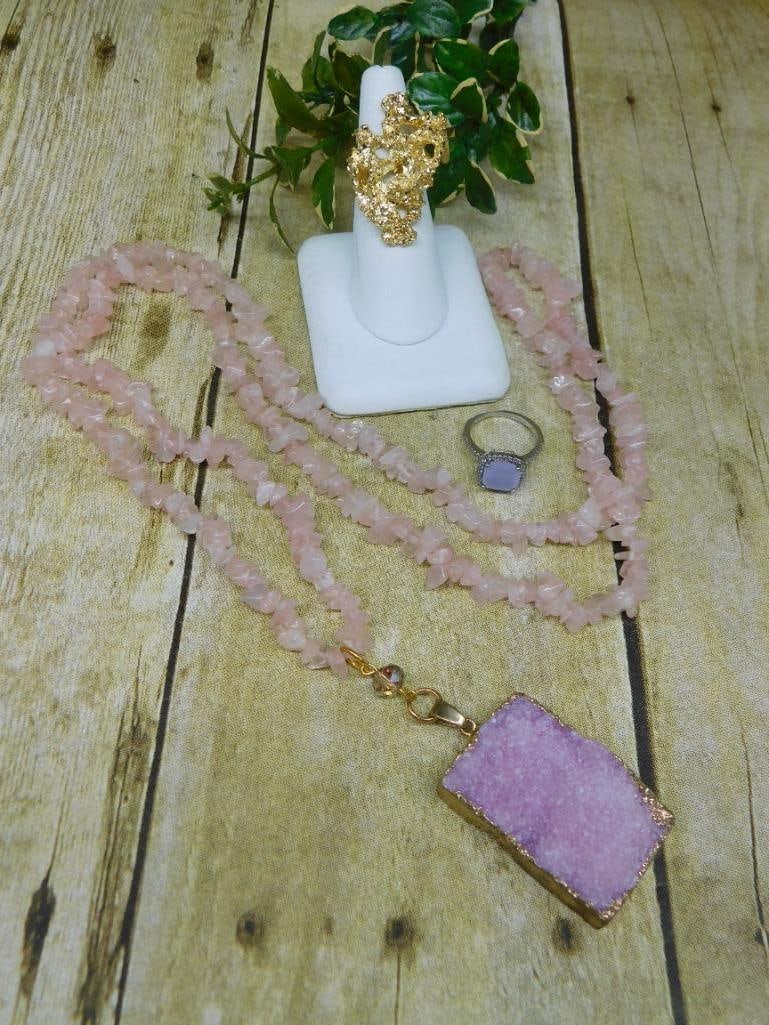 MIXED JEWELRY LOT ROCK STONE LAPIDARY SPECIMEN: MIXED JEWELRY LOT ROCK STONE LAPIDARY SPECIMEN