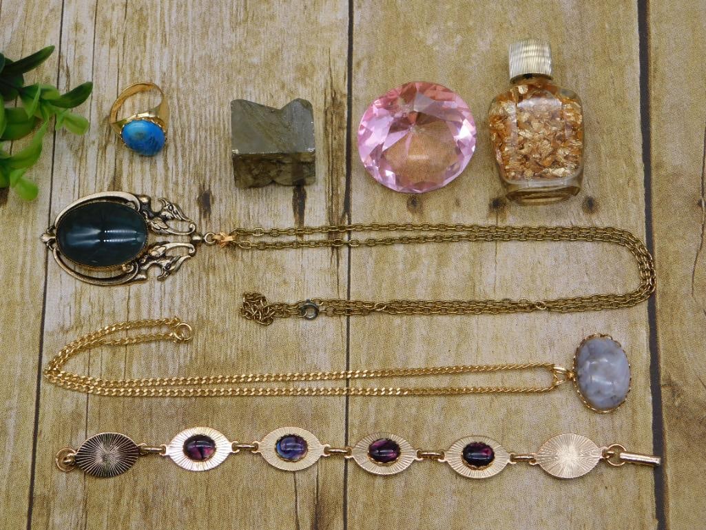 MIXED LOT ROCK STONE LAPIDARY SPECIMEN: MIXED LOT ROCK STONE LAPIDARY SPECIMEN