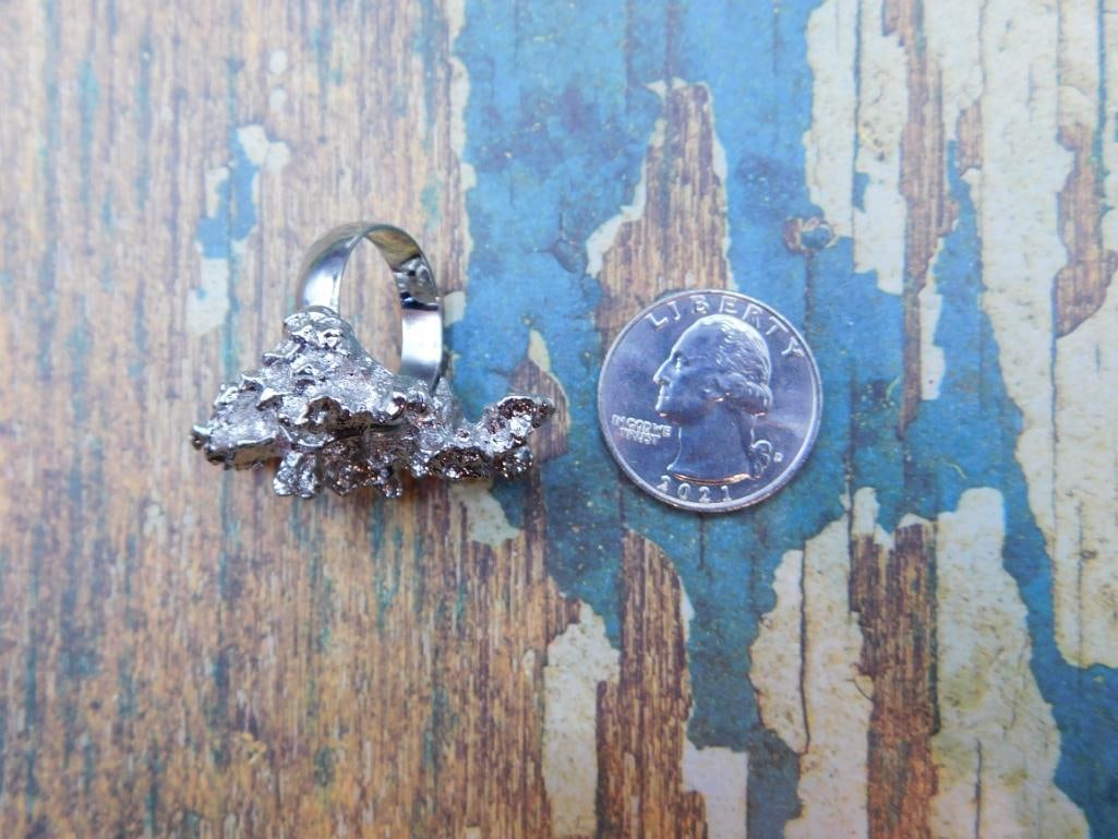 RING ROCK STONE LAPIDARY SPECIMEN - 4