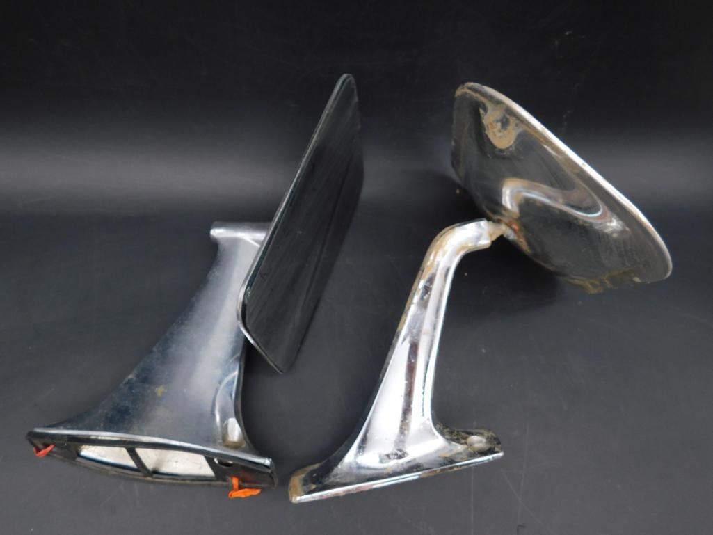 1970S CHEVROLET MIRRORS VINTAGE ANTIQUE AUTOMOBILIA: 1970S CHEVROLET MIRRORS VINTAGE ANTIQUE AUTOMOBILIA