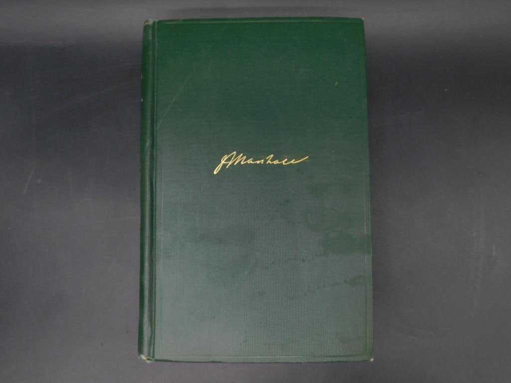 1916 THE LIFE OF JOHN MARSHALL BOOK BY ALBERT J BEVERIDGE VOLUME 1: 1916 THE LIFE OF JOHN MARSHALL BOOK BY ALBERT J BEVERIDGE VOLUME 1