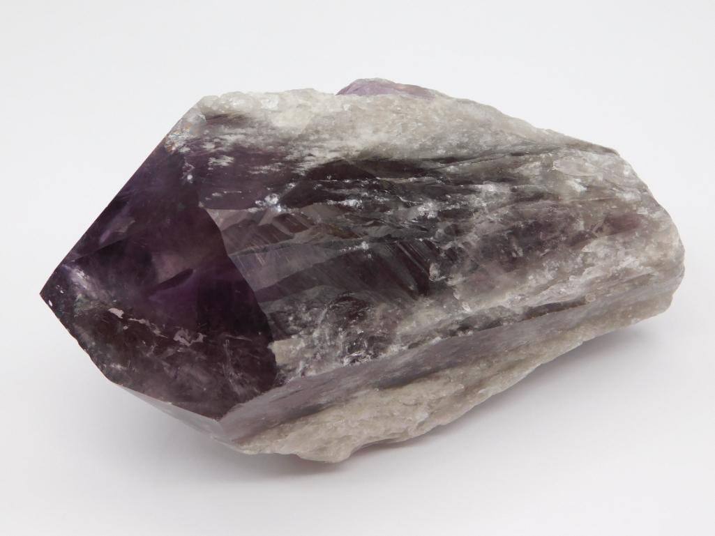 AMETHYST SCEPTER ROCK STONE LAPIDARY SPECIMEN: AMETHYST SCEPTER ROCK STONE LAPIDARY SPECIMEN