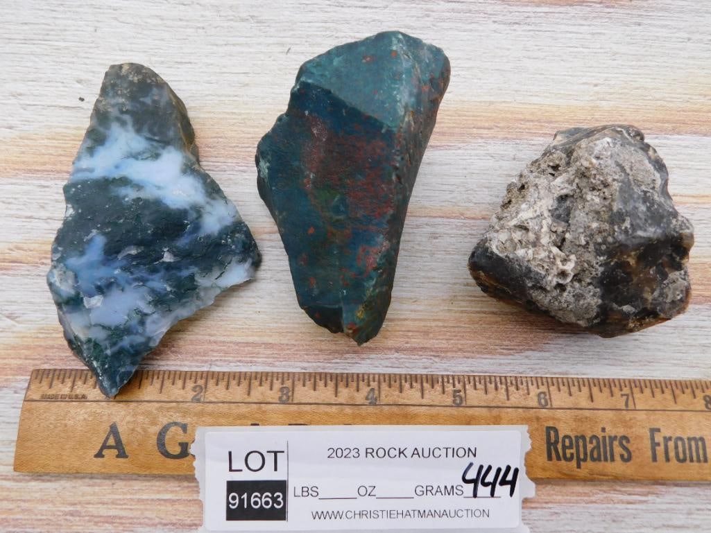 MIXED LOT ROCK STONE LAPIDARY SPECIMEN - 2