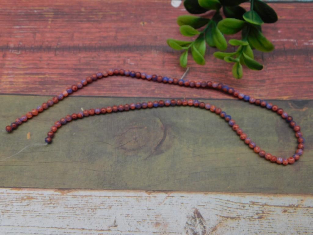 AFRICAN TRADE BEADS ROCK STONE LAPIDARY SPECIMEN: AFRICAN TRADE BEADS ROCK STONE LAPIDARY SPECIMEN