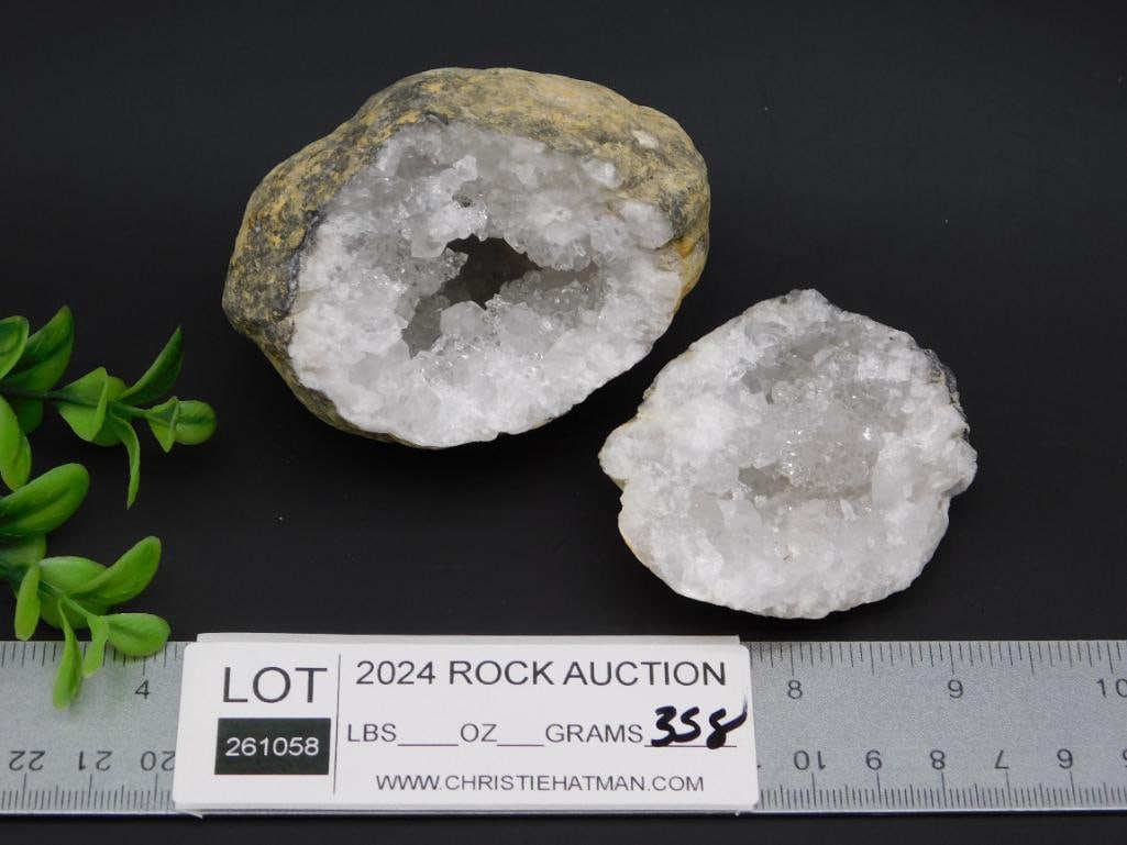 GEODES ROCK STONE LAPIDARY SPECIMEN - 3