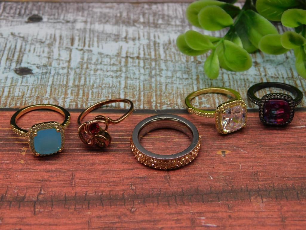 STONE RINGS ROCK STONE LAPIDARY SPECIMEN: STONE RINGS ROCK STONE LAPIDARY SPECIMEN