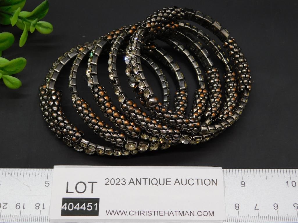 INFINITY BRACELET VINTAGE ANTIQUE - 3