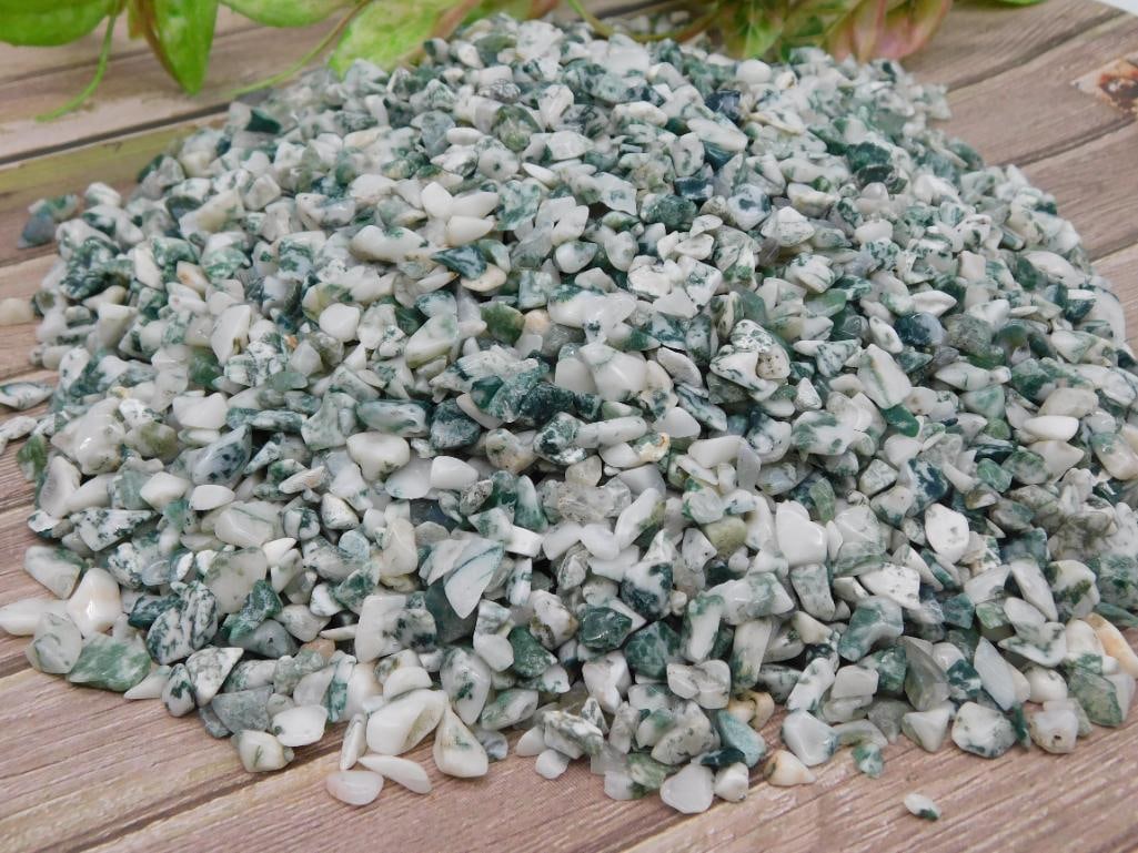 1 KILO TREE AGATE ROCK STONE LAPIDARY SPECIMEN: 1 KILO TREE AGATE ROCK STONE LAPIDARY SPECIMEN