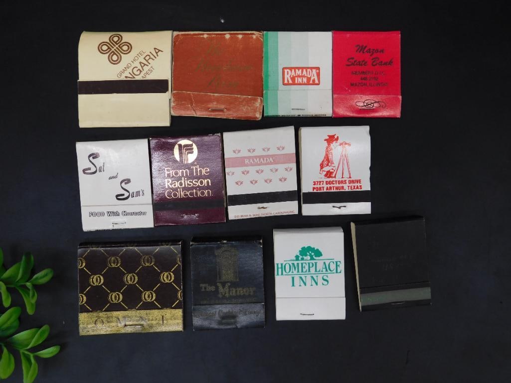ADVERTISING MATCHBOOKS VINTAGE ANTIQUE: ADVERTISING MATCHBOOKS VINTAGE ANTIQUE
