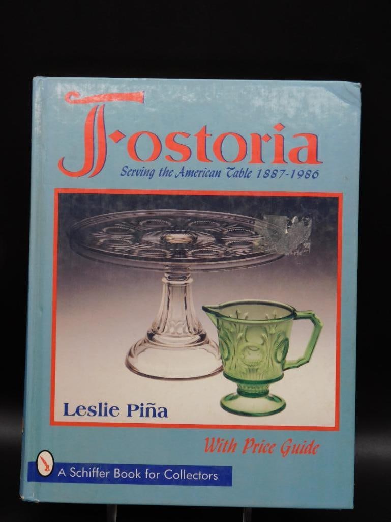 1995 FOSTORIA WITH PRICE GUIDE BOOK BY LESLIE PINA: 1995 FOSTORIA WITH PRICE GUIDE BOOK BY LESLIE PINA