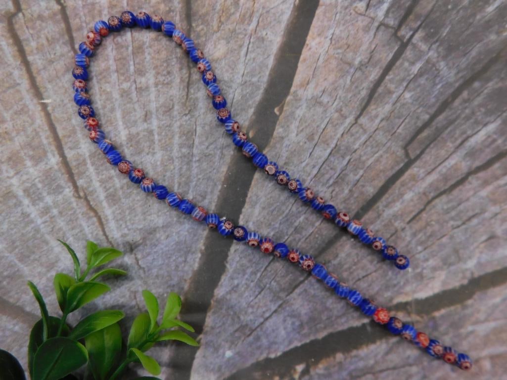 AFRICAN TRADE BEADS ROCK STONE LAPIDARY SPECIMEN (1 of 3)