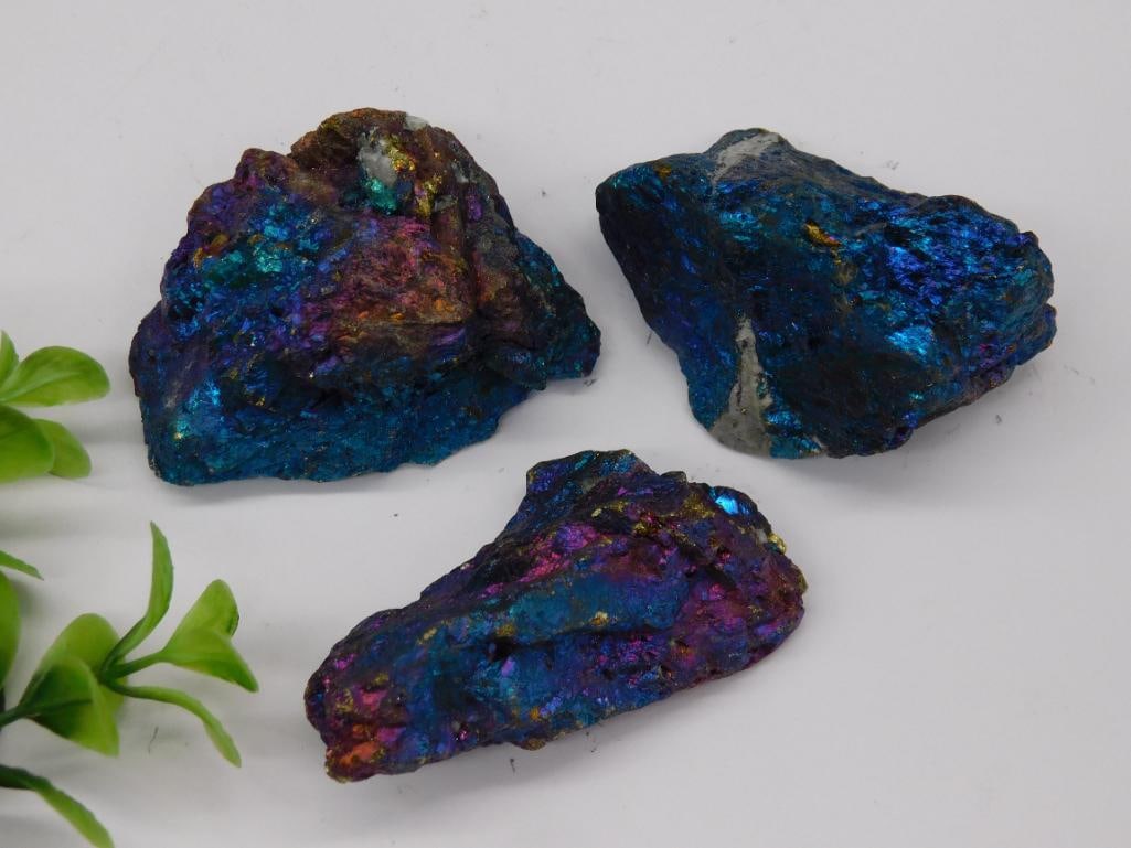 PEACOCK ORE ROCK STONE LAPIDARY SPECIMEN: PEACOCK ORE ROCK STONE LAPIDARY SPECIMEN