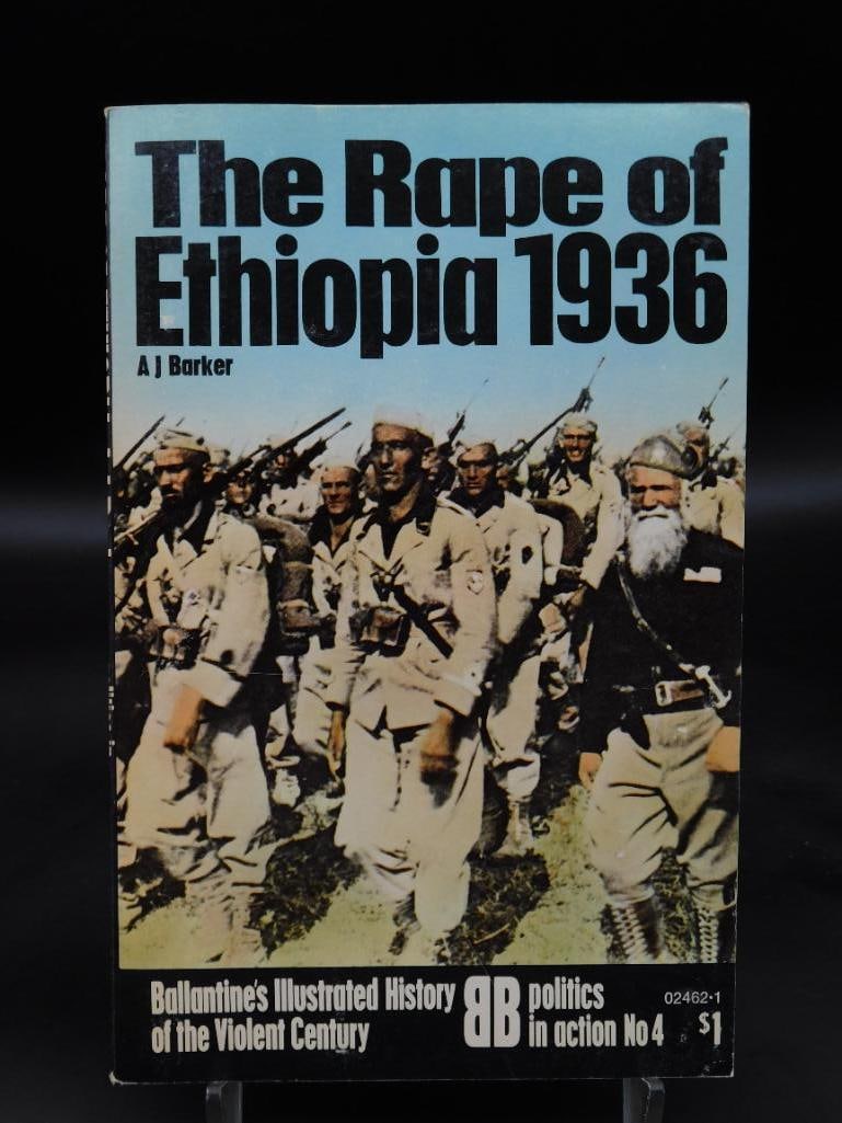 1960S-1970S THE RAPE OF ETHIOPIA 1936 BALLENTINES ILLUSTRATED HISTORY OF THE VIOLENT CENTURY (1 of 1)