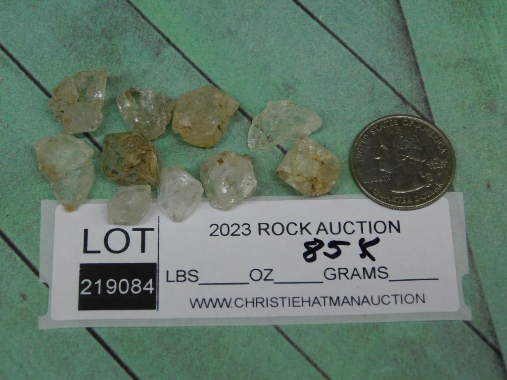 HERKIMER DIAMONDS ROCK STONE LAPIDARY SPECIMEN - 2