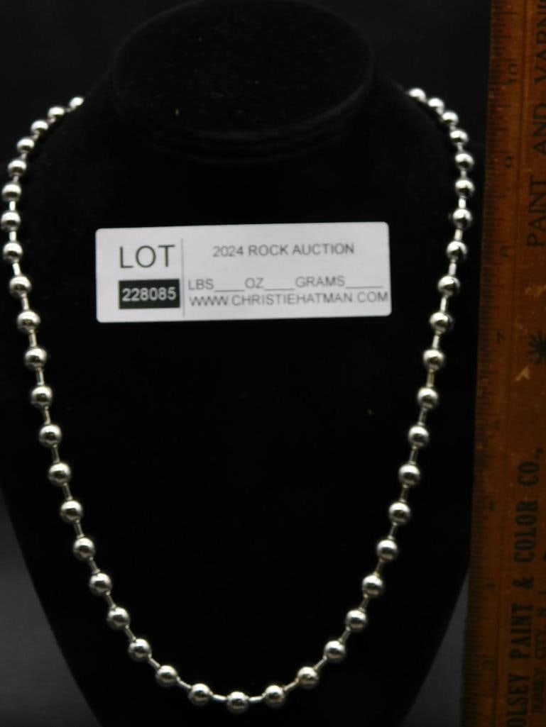 BEAD CHAIN NECKLACE - 3