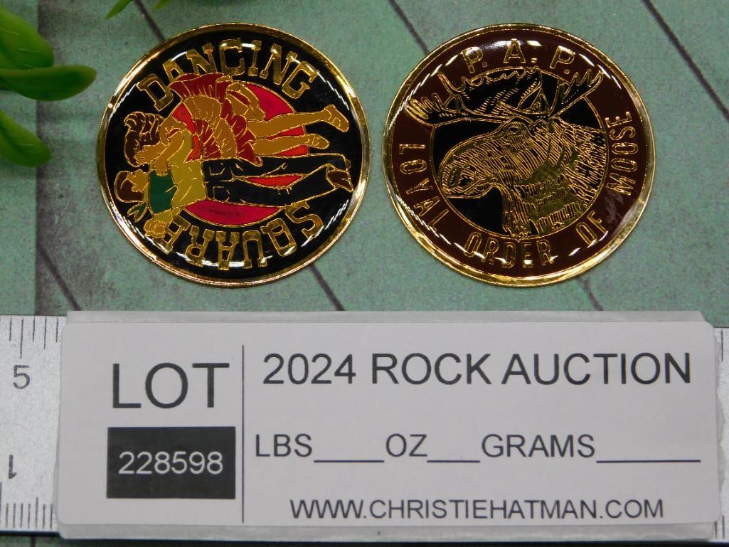 CABOCHON MEDALLIONS - 2