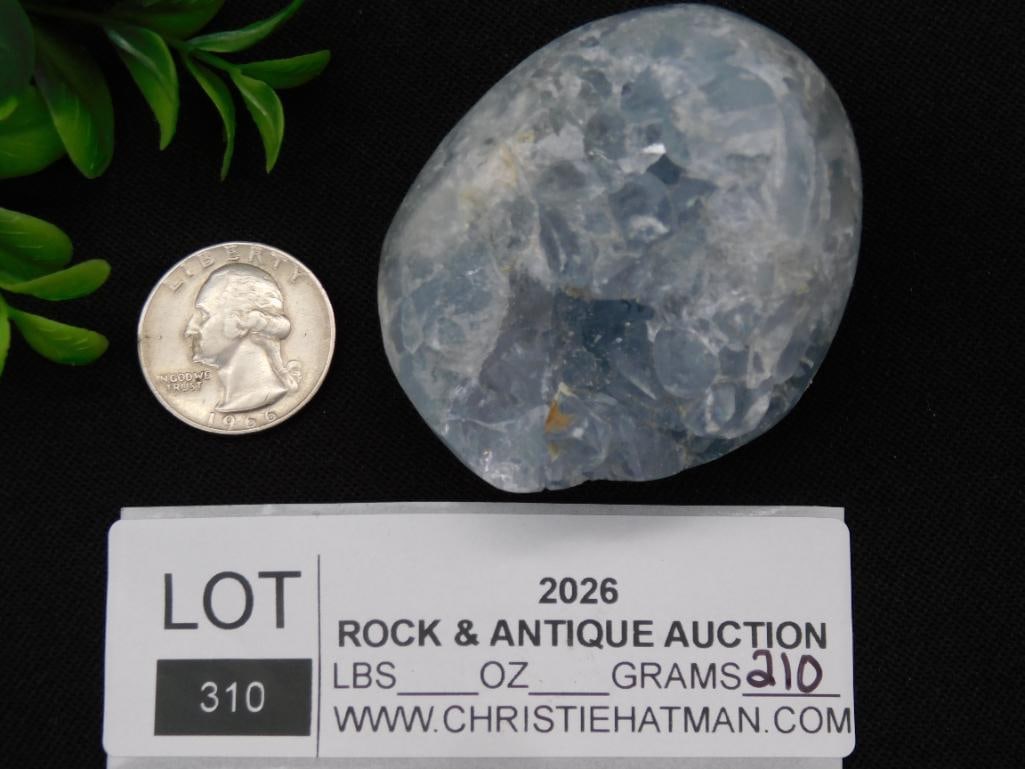 CELESTITE ROCK STONE LAPIDARY SPECIMEN - 2