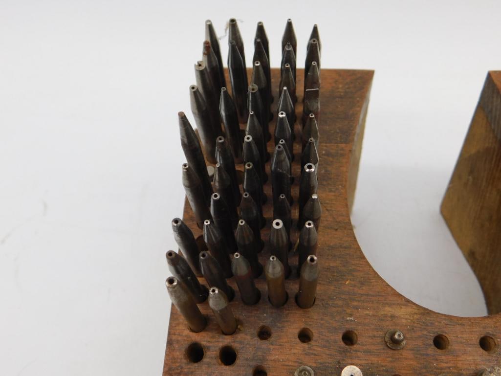 VINTAGE STAKING TOOL SET WATCHMAKING WATCHMAKER TOOLS ANTIQUE - 3