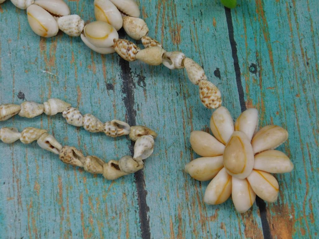 SHELL NECKLACE ROCK STONE LAPIDARY SPECIMEN - 2