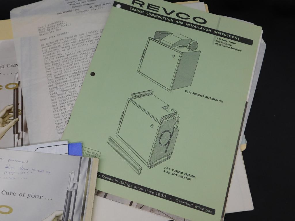 Mid-Century Modern 1960s Kitchen Documentation Set - 5