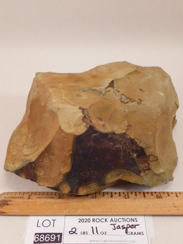 JASPER ROCK STONE LAPIDARY SPECIMEN - 2