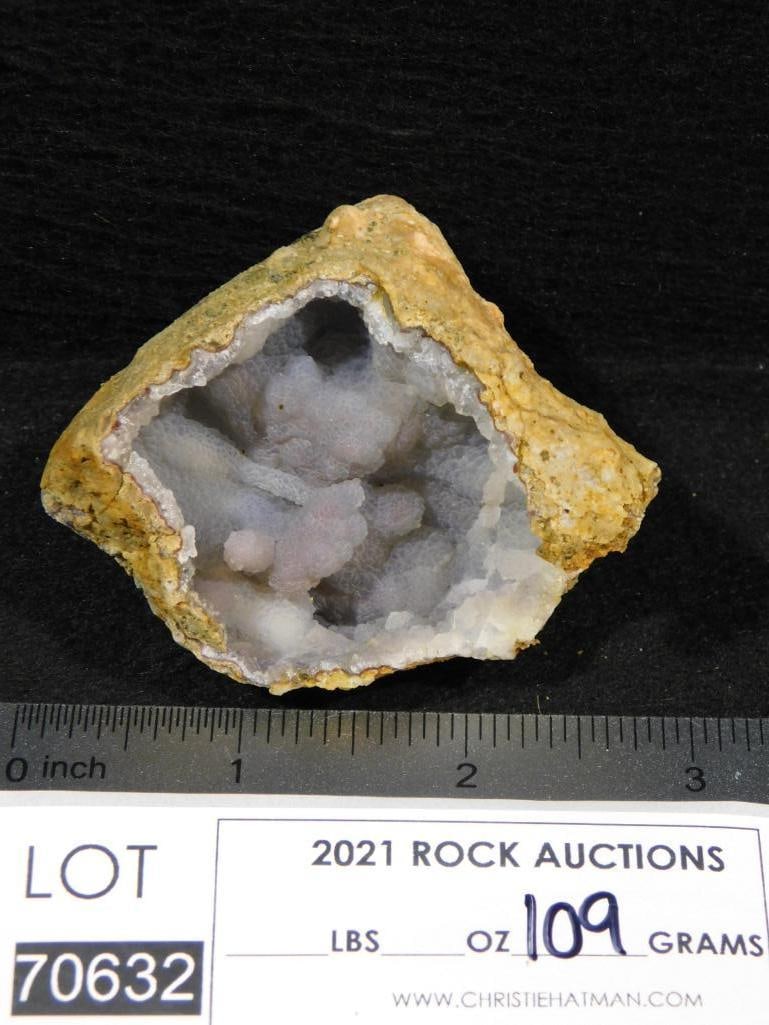 CAVE GEODE ROCK STONE LAPIDARY SPECIMEN - 2