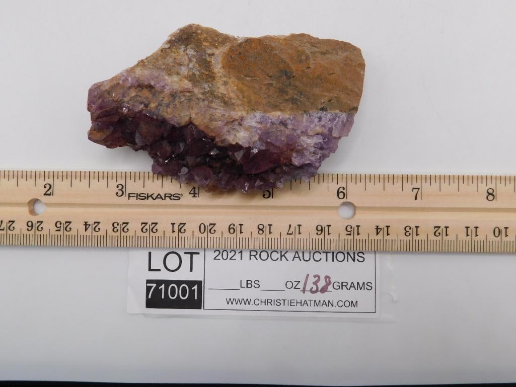 AMETHYST ROCK STONE LAPIDARY SPECIMEN - 2