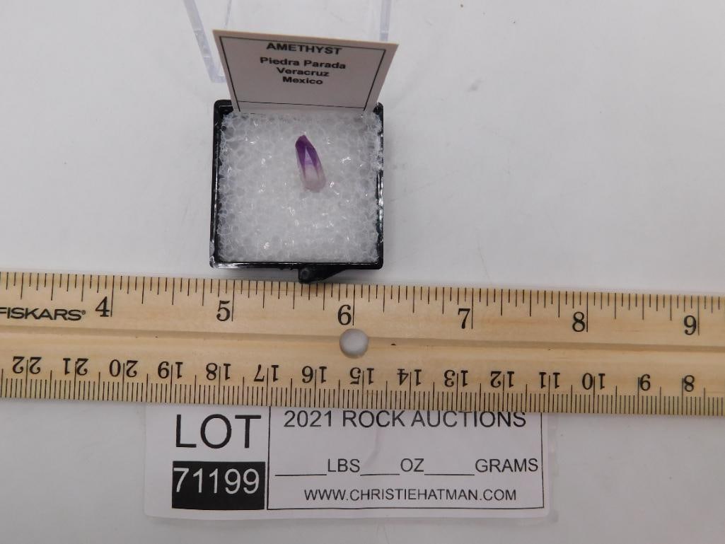 AMETHYST ROCK STONE LAPIDARY SPECIMEN - 3