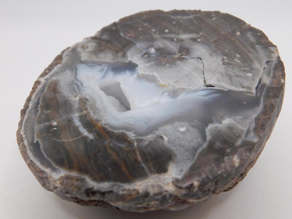 AGATE ROCK STONE LAPIDARY SPECIMEN (1 of 2)