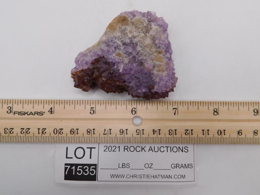 AMETHYST ROCK STONE LAPIDARY SPECIMEN - 2