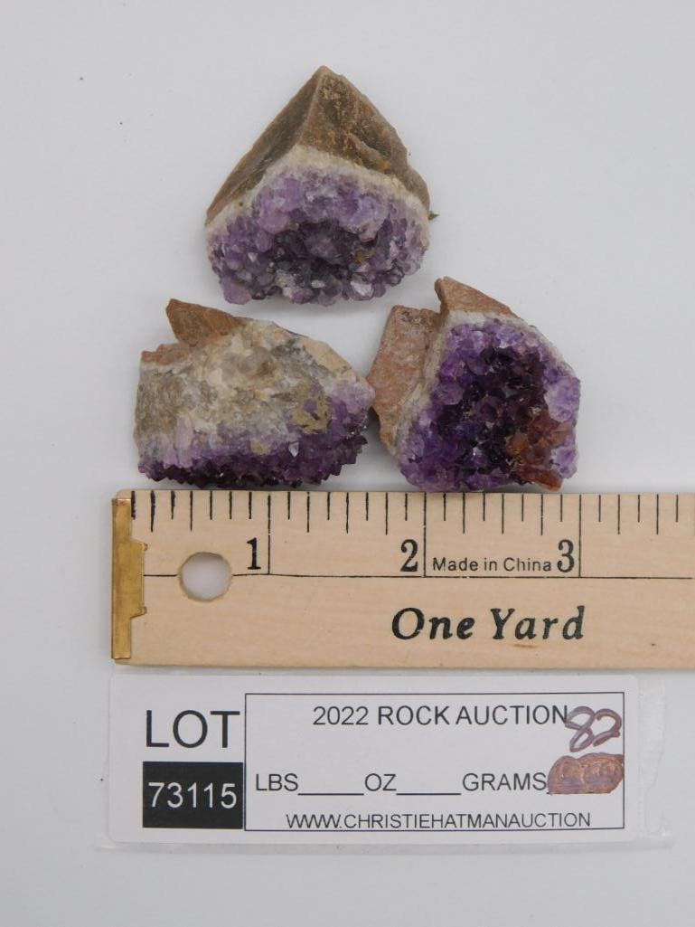AMETHYST ROCK STONE LAPIDARY SPECIMEN - 2