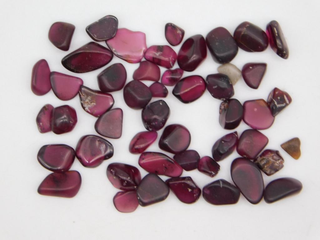 GARNET ROCK STONE LAPIDARY SPECIMEN: GARNET ROCK STONE LAPIDARY SPECIMEN