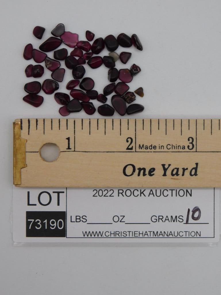 GARNET ROCK STONE LAPIDARY SPECIMEN - 2