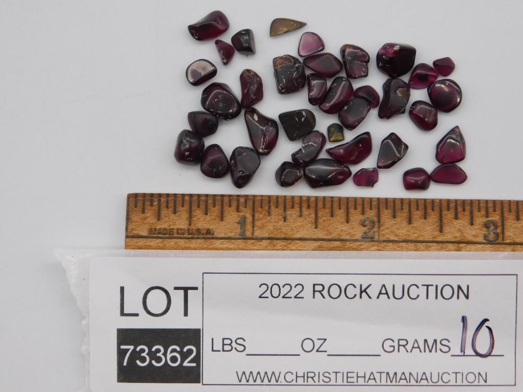 GARNET ROCK STONE LAPIDARY SPECIMEN - 2