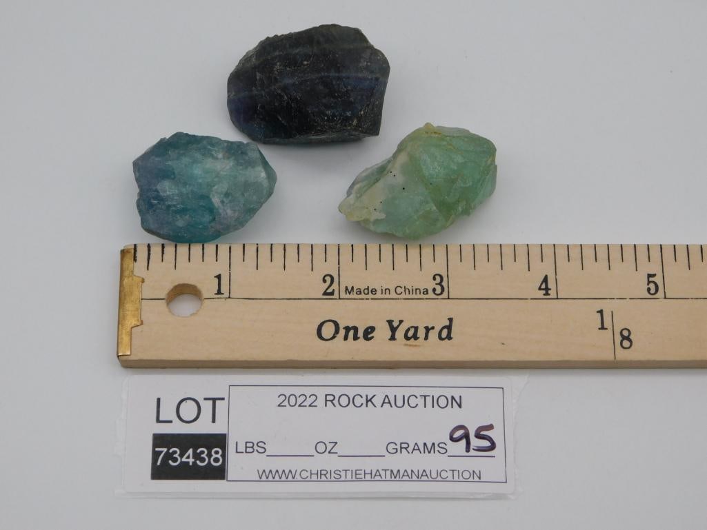 FLUORITE ROCK STONE LAPIDARY SPECIMEN - 2